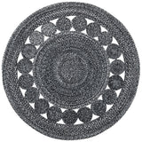 Safavieh Cape Cod 3'-0" x 3'-0" Rug in Charcoal