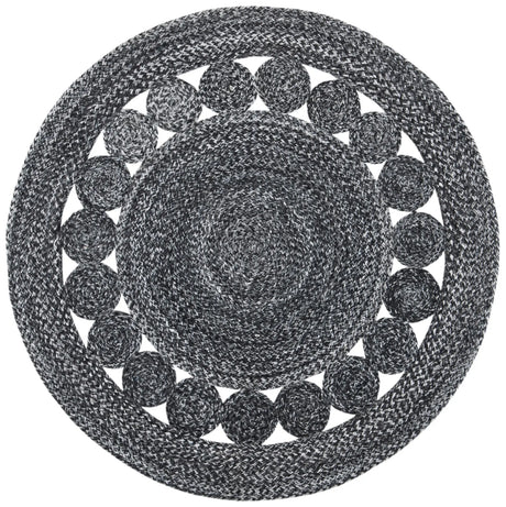 Safavieh Cape Cod 3'-0" x 3'-0" Rug in Charcoal