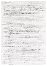 Safavieh Berber Shag 4'-5" x 6'-5" Rug in Ivory / Grey