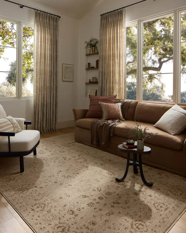 Loloi Haywood HYD-02 Sand / Natural Rug - room scene 3