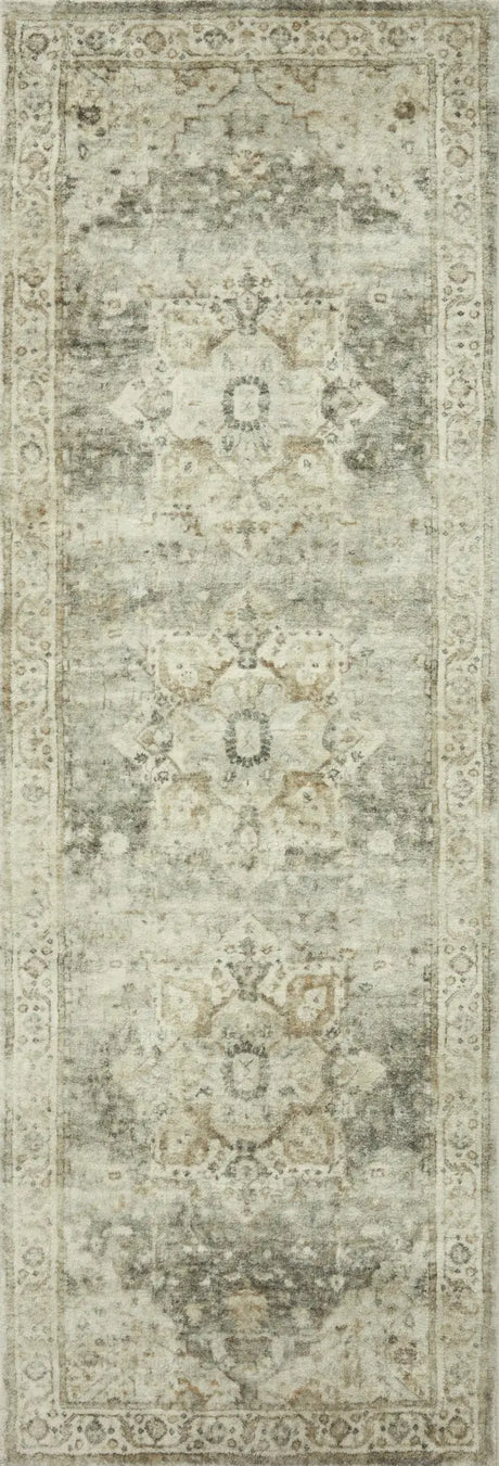 Loloi Rosette Ros-09 Sage/Beige Rugs - runner flat