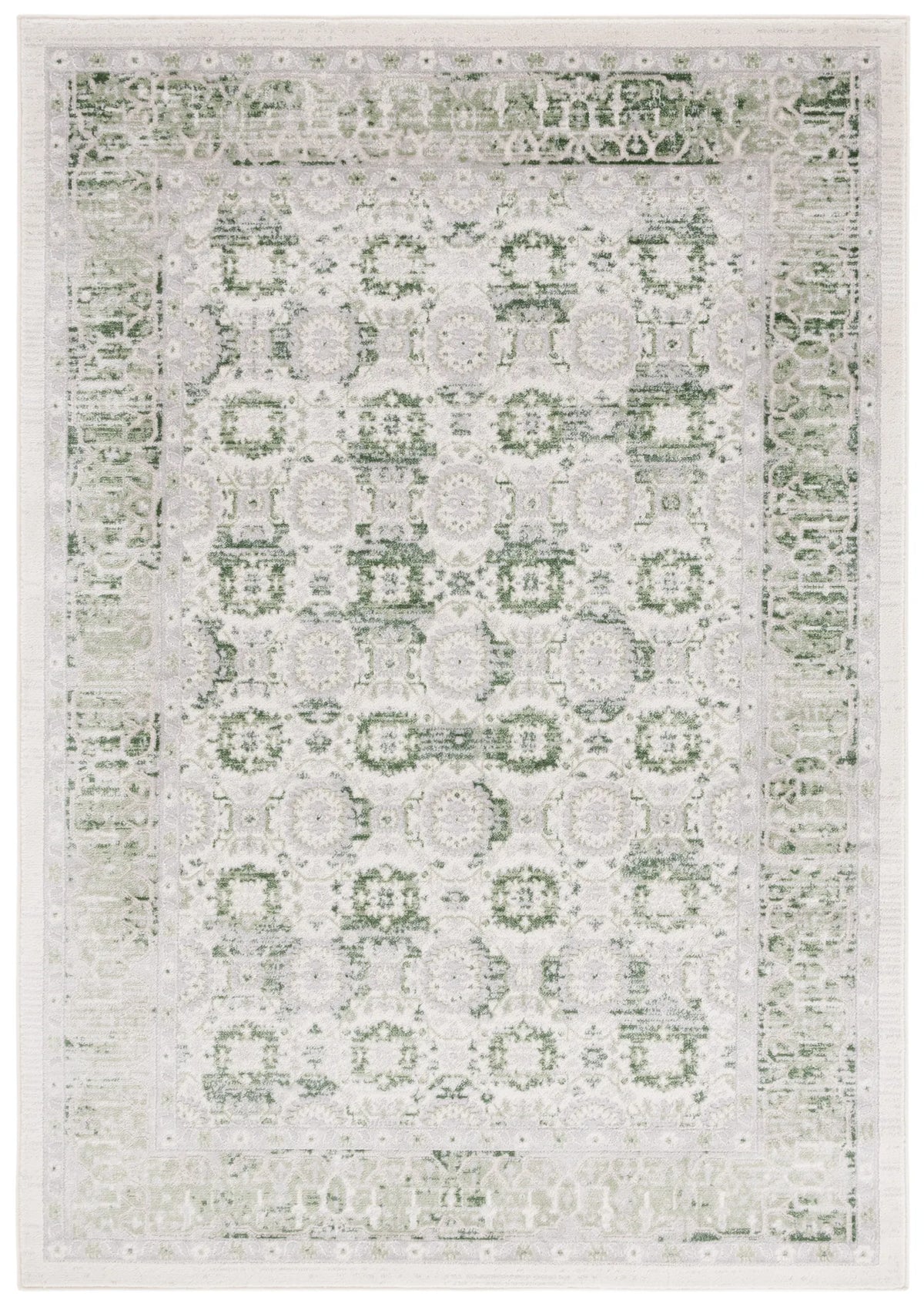 Safavieh Prestige 4'-0" x 6'-0" Rug in Ivory / Light Green