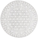 Safavieh Ebony 6'-0" x 6'-0" Rug in Ivory / Grey
