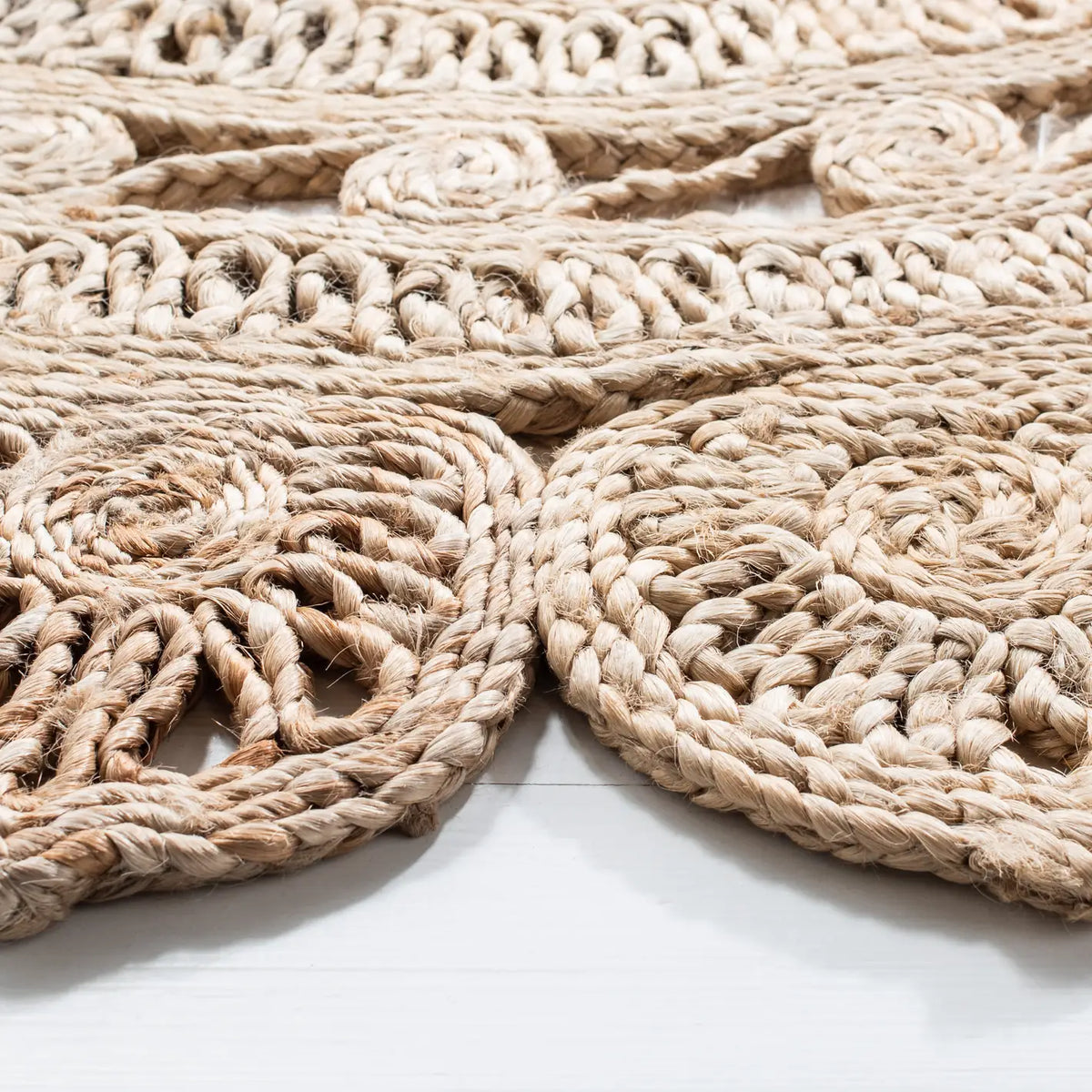 Safavieh Natural Fiber 3'-0" x 3'-0" Rug in Natural
