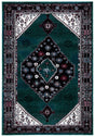 Safavieh Vintage Hamadan 4'-0" x 6'-0" Rug in Green / Black