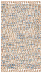 Safavieh Natural Fiber 4'-0" x 6'-0" Rug in Natural / Blue