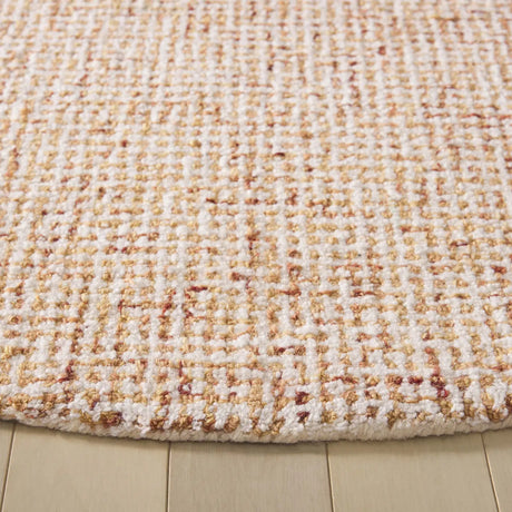 Safavieh Martha Stewart 6'-0" x 6'-0" Rug in Rust / Ivory