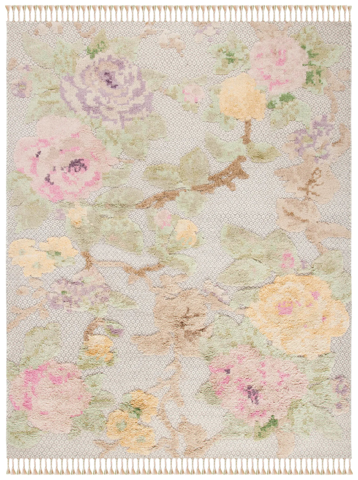 Safavieh Kenya 6'-0" x 9'-0" Rug in Pink / Grey