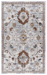 Safavieh Heirloom 700 2'-6" x 4'-0" Rug in Ivory Grey / Rust