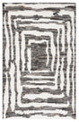 Safavieh Casablanca 4'-0" x 6'-0" Rug in Ivory / Charcoal