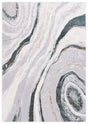 Safavieh Alenia 100 4'-0" x 6'-0" Rug in Grey / Ivory