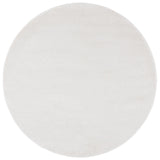 Safavieh Penelope Shag 6'-7" x 6'-7" Rug in Ivory