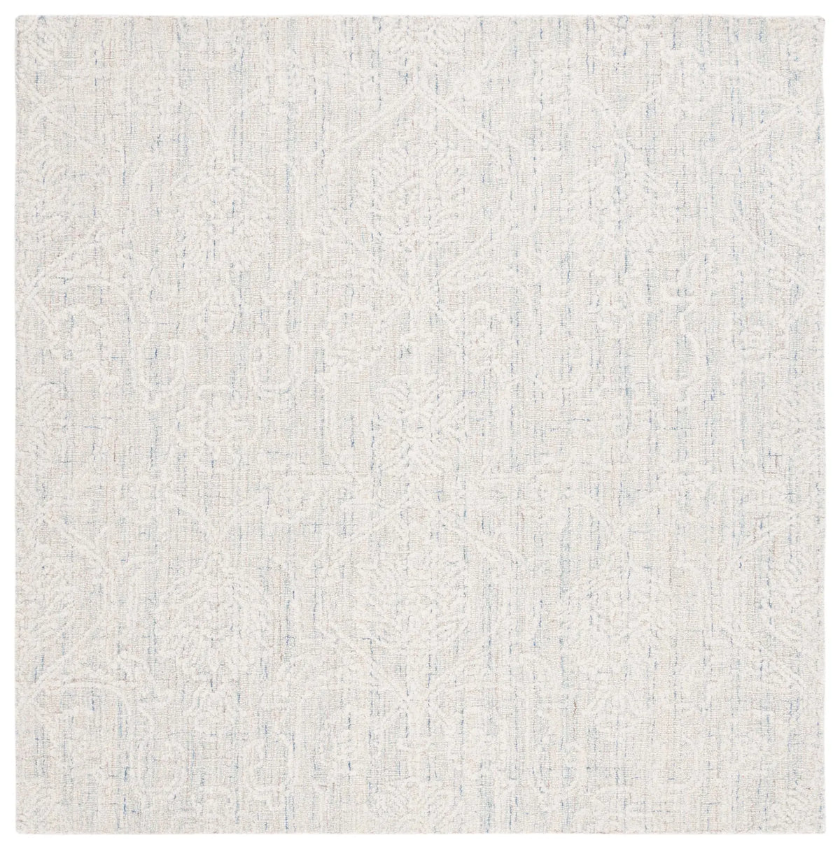 Safavieh Ebony 6'-0" x 6'-0" Rug in Teal / Ivory