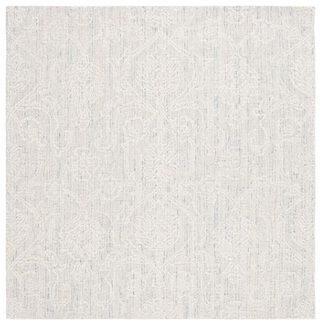 Safavieh Ebony 6'-0" x 6'-0" Rug in Teal / Ivory