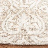 Safavieh Abstract 6'-0" x 6'-0" Rug in Ivory / Beige