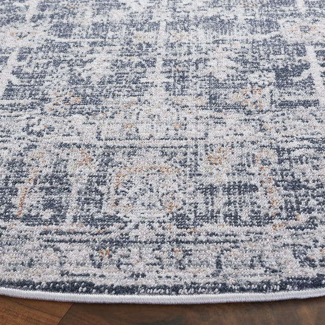 Safavieh Hunter 100 6'-7" x 6'-7" Rug in Ivory / Dark Grey / Sage
