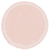 Safavieh Easy Care 6'-0" x 6'-0" Rug in Pink / Ivory