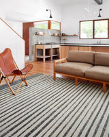 Loloi Hagen Hag-01 White/Ocean Rugs - room scene 1