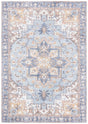 Safavieh Restoration Vintage 5'-0" x 8'-0" Rug in Ivory / Light Blue