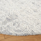 Safavieh Metro 6'-0" x 6'-0" Rug in Light Grey / Ivory