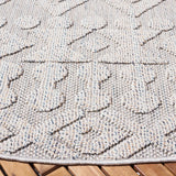 Safavieh Global 6'-7" x 6'-7" Rug in Grey / Ivory