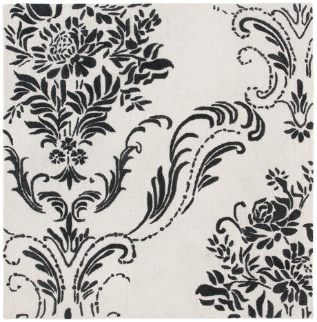 Safavieh Jardin 6'-0" x 6'-0" Rug in Ivory / Black