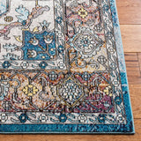Safavieh Aria 4'-0" x 6'-0" Rug in Turquoise / Light Orange