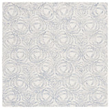 Safavieh Martha Stewart 300 6'-0" x 6'-0" Rug in Ivory / Blue