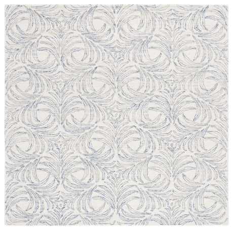 Safavieh Martha Stewart 300 6'-0" x 6'-0" Rug in Ivory / Blue