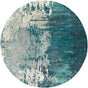 Surya Banshee Ban-3343 Teal / Teal / Moss Rugs.