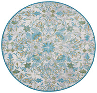 Safavieh Barbados Bar513M Ivory/Light Blue Area Rug