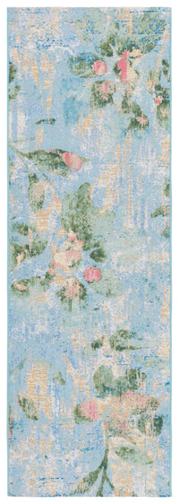 Safavieh Barbados Bar522M Light Blue/Green Area Rug