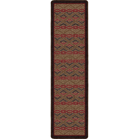 American Dakota Basket Weave Dark Chocolate Rug