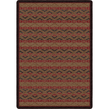 American Dakota Basket Weave Dark Chocolate Rug