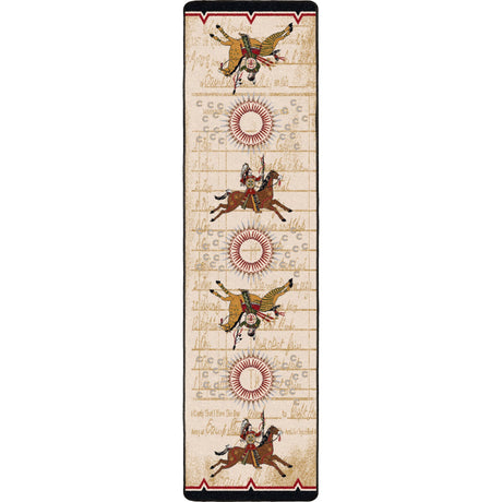 American Dakota Three Sisters Garnet Rug