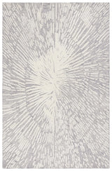 Safavieh Metro 4'-0" x 6'-0" Rug in Grey / Ivory