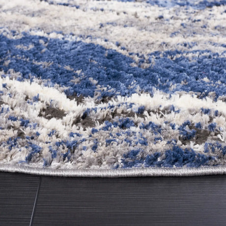 Safavieh Petra 6'-7" x 6'-7" Rug in Light Beige / Blue