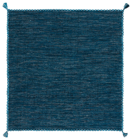 Safavieh Montauk 5'-0" x 5'-0" Rug in Blue / Black