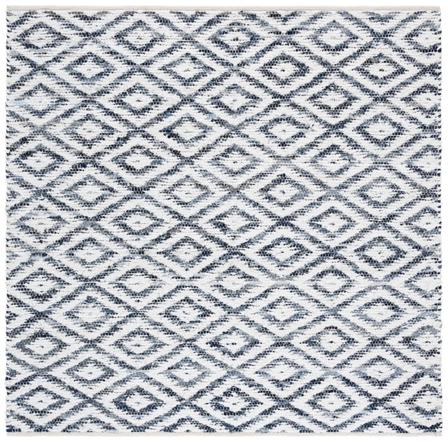 Safavieh Natura 6'-0" x 6'-0" Rug in Navy / Ivory