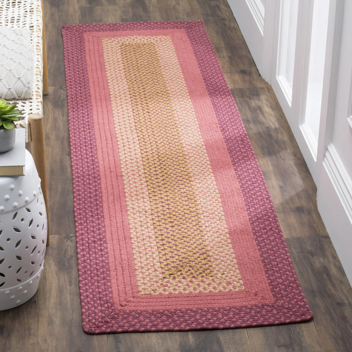 Safavieh Braided 2'-3" x 6'-0" Rug in Multi