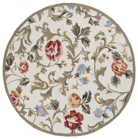 Safavieh Chelsea 5'-6" x 5'-6" Rug in Ivory