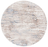 Safavieh Prestige 6'-7" x 6'-7" Rug in Ivory / Blue