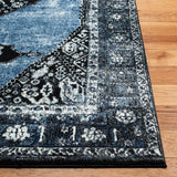 Safavieh Vintage Hamadan 4'-0" x 6'-0" Rug in Blue / Grey