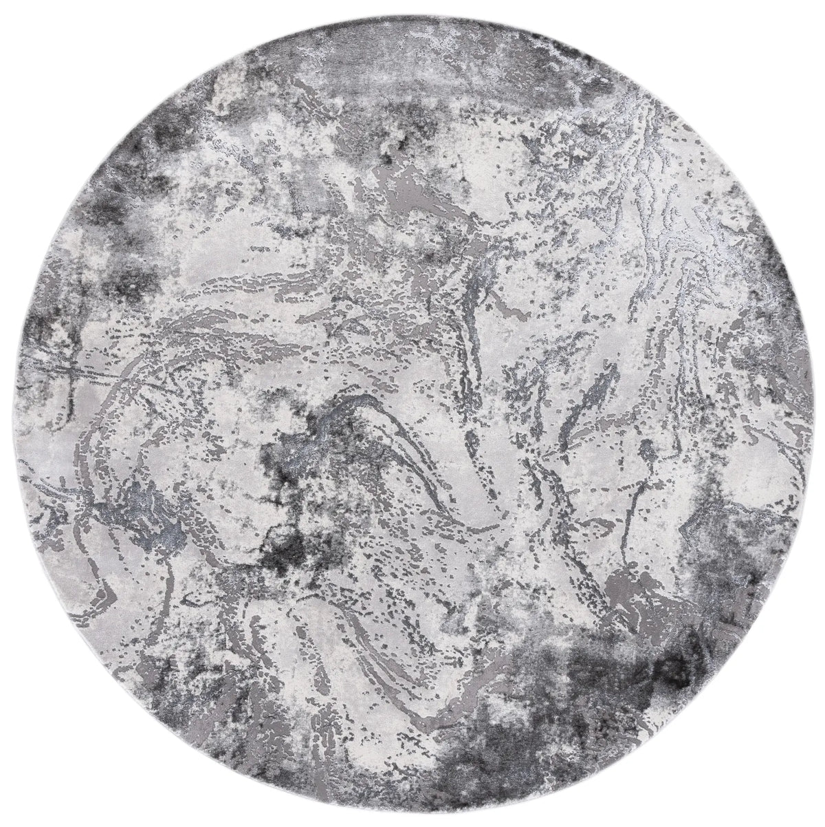 Safavieh Craft 6'-7" x 6'-7" Rug in Grey / Silver
