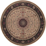 Oriental Weavers Sphinx Ariana 095i8 Ivory / Black Rugs - main flat