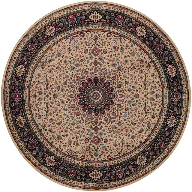 Oriental Weavers Sphinx Ariana 095i8 Ivory / Black Rugs - main flat