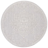 Safavieh Global 6'-7" x 6'-7" Rug in Grey / Ivory