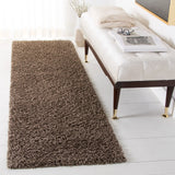 Safavieh Sga-Athens Shag 2'-3" x 8'-0" Rug in Taupe