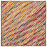 Safavieh Cape Cod 6'-0" x 6'-0" Rug in Natural / Red