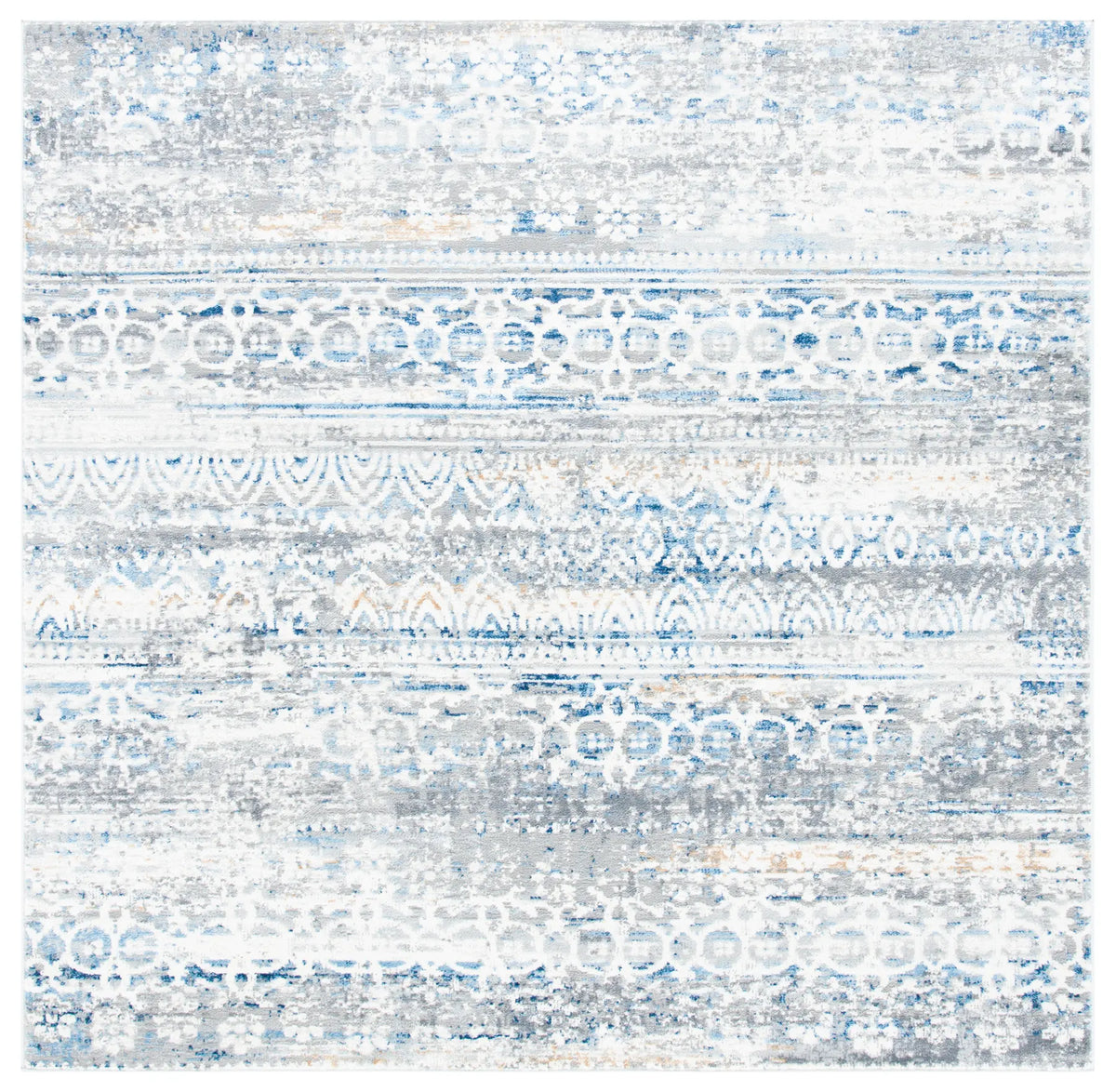 Safavieh Amelia 6'-7" x 6'-7" Rug in Grey / Blue